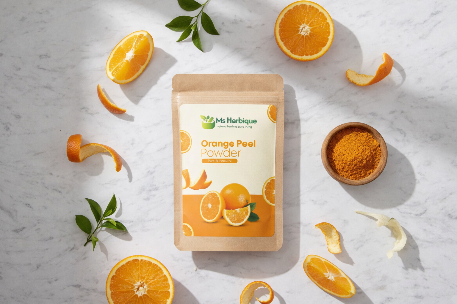Orange Peel Face Pack Powder